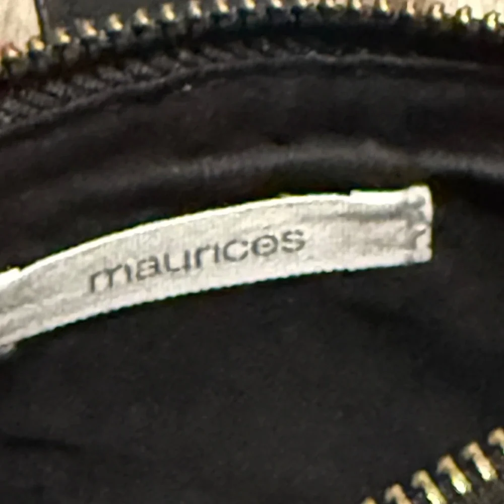 Maurices Wallet‎ Clutch Wristlet Zip Around Faux Leather Black Brown